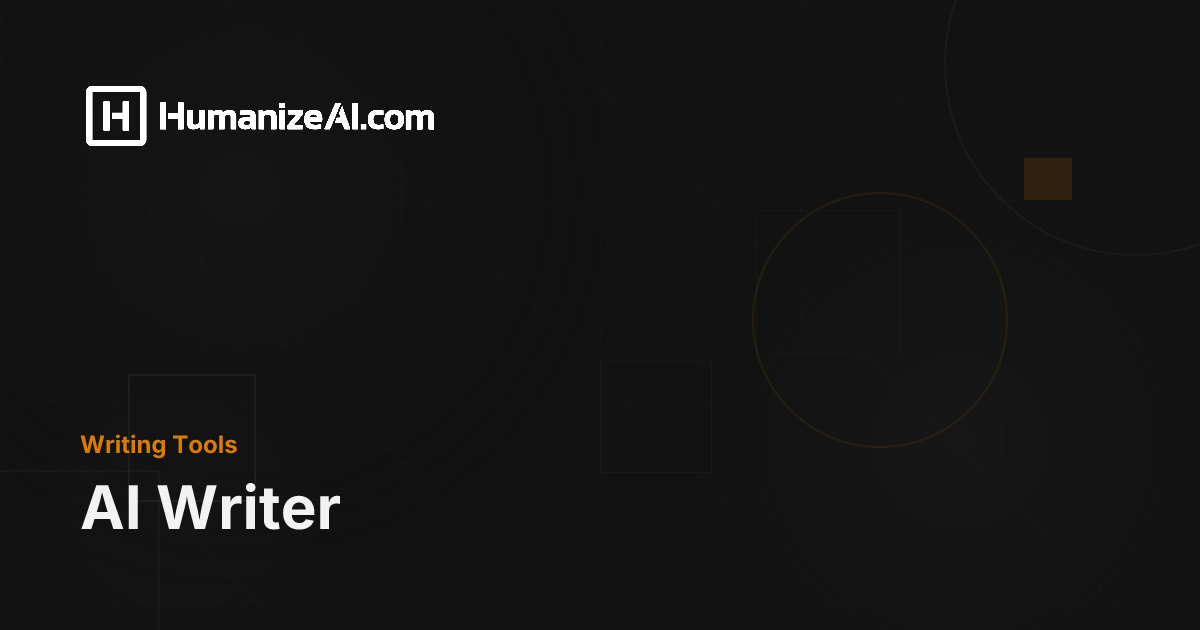 AI Writer Humanize AI Ai writer humanize ai